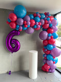 Uneven Semi 1/2 Arch Organic Balloons HIRE ITEM