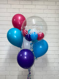 Personalised Bubble Balloon Bouquet