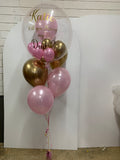 Personalised Bubble Balloon Bouquet