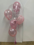 Personalised Bubble Balloon Bouquet