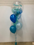 Personalised Bubble Balloon Bouquet