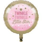 One Little Star Foil 45cm Balloon INFLATED #322267
