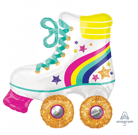 Roller Skate Foil Supershape Balloon #39602
