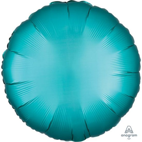 Jade Round Foil Satin Finish Balloon INFLATED #36798
