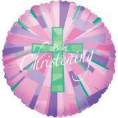 Christening Pink Lilac Foil 45cm #19062