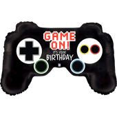 Game On Birthday Controller Supershape Foil Balloon 81cm  #350205