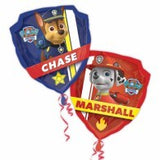 Paw Patrol Chase & Marshall Foil Supershape #30182