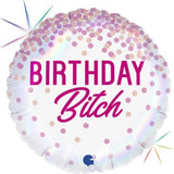 Birthday B!tc# Foil Round 45cm #780371