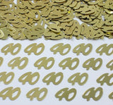 40th Birthday Scatters 40 Gold 25g