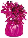 Magenta Balloon Weight Foil Wrapped Each Unique