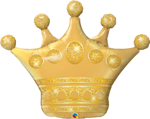 Golden Crown Foil Balloon #49343