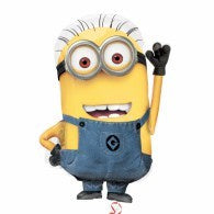 Minion Supershape Foil Balloon INFLATED #29954