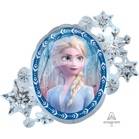 Disney Frozen 2 Supershape Foil Balloon Ana & Elsa INFLATED #40388