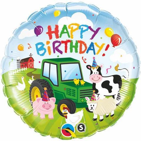 Barnyard Happy Birthday Foil 45cm Balloon #29612