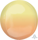 Ombre Orbz Mango to Lemon Balloon #39848