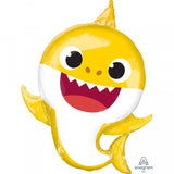 Baby Shark Yellow Foil Supershape Balloon #40760