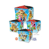 Super Mario Brothers Foil Cubez Balloon INFLATED #32012