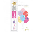 1st Birthday "one" Clouds & Hearts Assortment Pick-A-Bunch 6pk UNFILLED