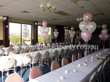 5 Balloon Bouquet Table Centrepiece ( with Hi Float 2-3 day Float Time) #T5