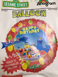 Sesame Street Birthday Balloon #07747