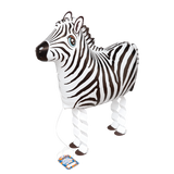 Walking Balloon Zebra Pet Walker 71cm INFLATED #8933