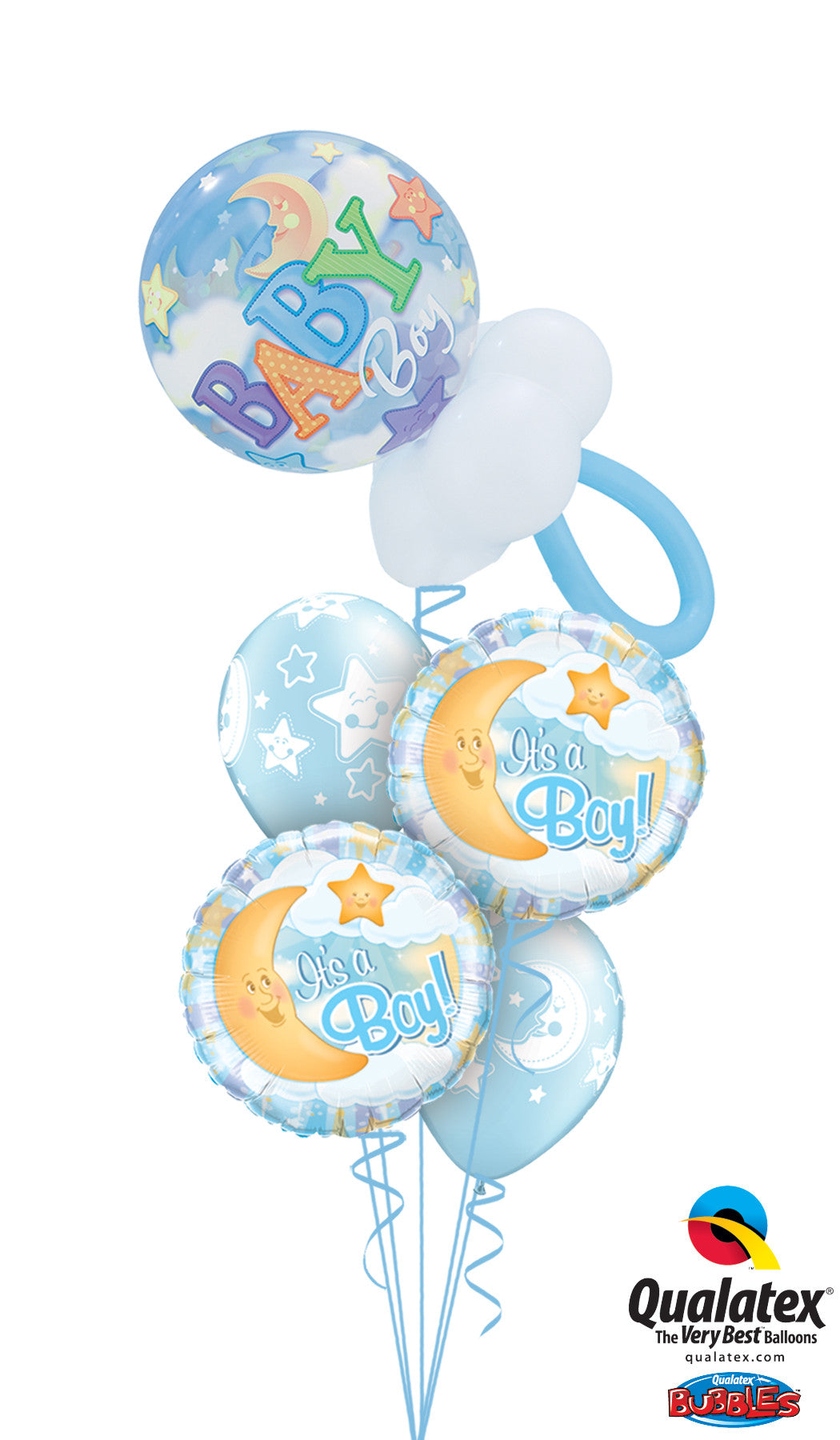 Baby Boy Gift Balloon Bouquets