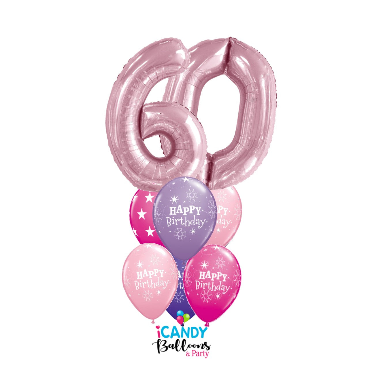 60th Birthday Balloons & Party Supplies