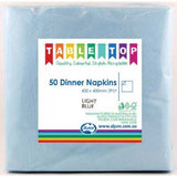 Baby Blue Dinner Napkins 50pk