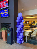 Balloon Column With Giant Topper Balloon