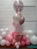 Mini Double Number Table Confetti Bouquet or Latex Bouquet  It's Just A Dinner Bouquet