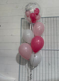 Personalised Bubble Balloon Bouquet