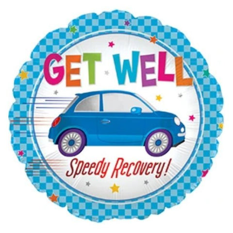 Get Well Speedy Recovery! Foil 43cm 17" INFLATED #14743