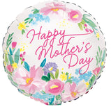 Blooms Mother's Day 43cm (17") Foil Balloon INFLATED #13939