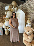 White, Black, Beige, Pink, Blue or Lilac Arch Backdrop Wall Hire with Balloon Garland #WHBD