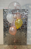 Personalised Bubble Balloon Bouquet