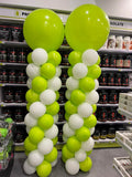 Balloon Column With Giant Topper Balloon