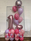 Grand Balloon Number Marquee Design- Choose Theme & Age