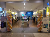 Balloon Column With Giant Topper Balloon