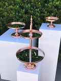 Cake Stand Hire Rose Gold