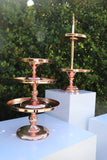 Cake Stand Hire Rose Gold