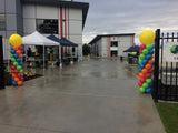 Balloon Column With Giant Topper Balloon