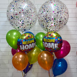 Confetti Filled 40cm -45cm / 16inch-18inch Balloon on a weight #confetti40