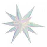 Iridescent Spike Star 65cm Starburst Shape AIR FILLED ONLY #112558