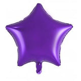 Purple Foil Star INFLATED 48cm 19 Inch #153148