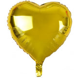 Gold Foil Heart INFLATED 46cm 18 Inch #153414