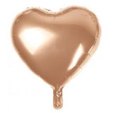 Rose Gold Foil Heart INFLATED 46cm 18 Inch #153445