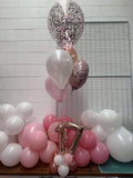 Mini Double Number Table Confetti Bouquet or Latex Bouquet  It's Just A Dinner Bouquet