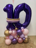 Balloon Marquee Display- Choose Colour & Age FROM