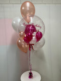 Personalised Bubble Balloon Bouquet