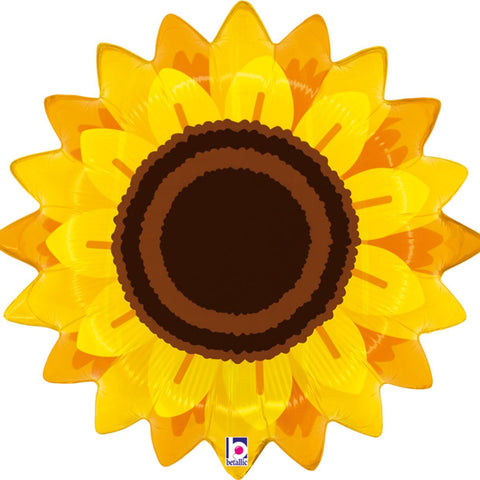 Autumn Sunflower Foil Shape 56cm (22") INFLATED #253131